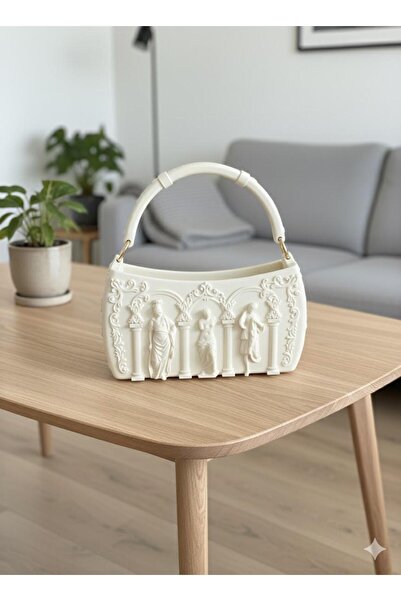 EDESİNG Antique Textured Vintage Evening Dress Bag