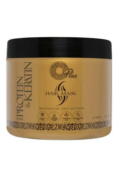 Oplus قناع البروتين والكيراتين - الحل الفعال لإصلاح الشعر التالف والجاف 500 مل