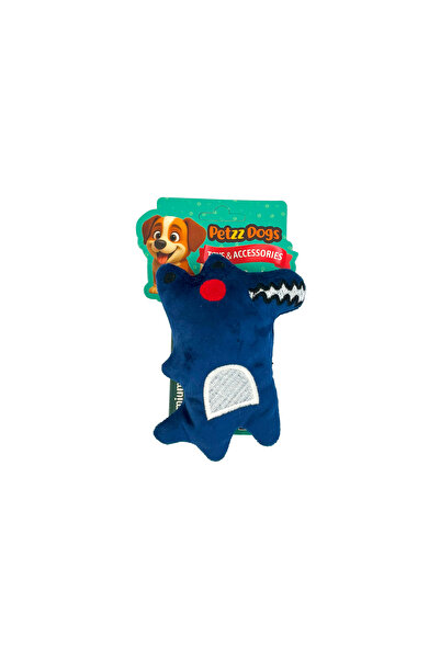 PetzzDogs لعبة مضغ للكلاب من القطيفة المتينة من تيمي، باللون الأزرق، مقاس 13 ...