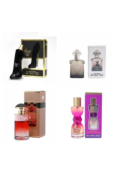 Smart Collection مكونات العطر مجموعة العطور الذكية الكل 25 مل 4 قطع N0475 NO3...