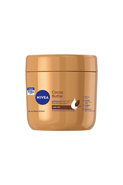 NIVEA Cocoa Butter El ve Vücut Kremi 400 Ml