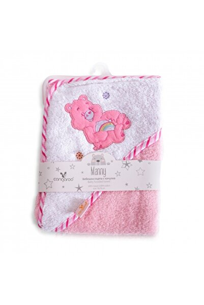Cangaroo Prosop cu gluga Manny 76x76 cm Pink