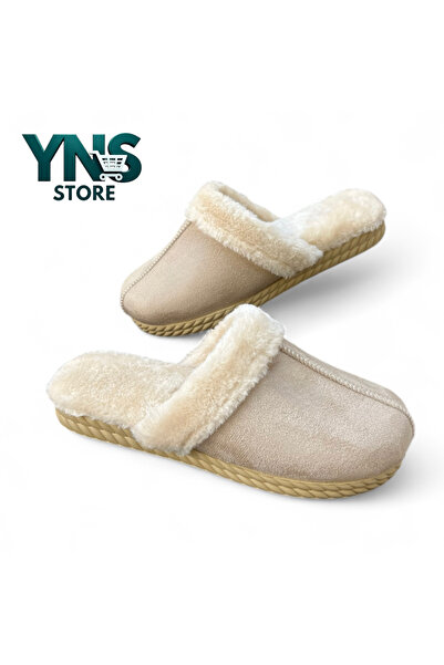 YNS STORE Γυναικείες παντόφλες με επένδυση από χνούδι, πολύ άνετες, χρήσιμες, χρώματος