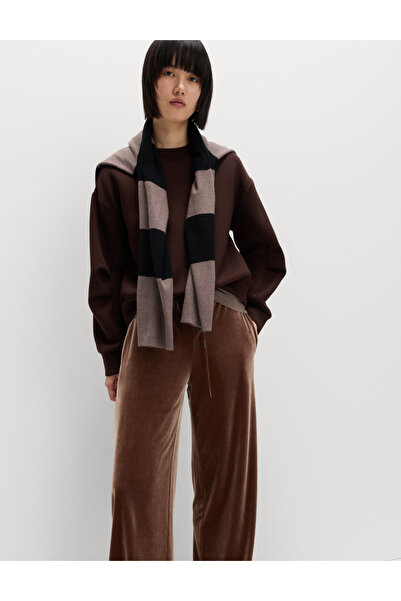 Marks & Spencer Wide Leg Kadife Jogger Eşofman Altı