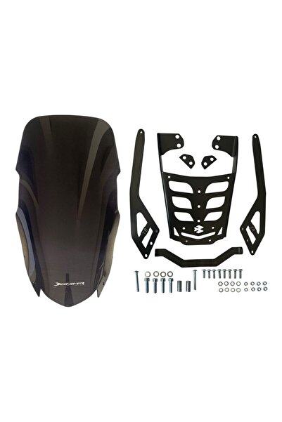 B1MOTO Bajaj Dominar 250/400 Füme(2017-24) Uyumlu Uzun Siperlik Camı-Çanta De...