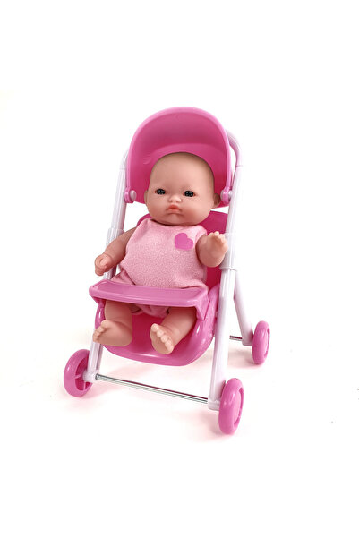 JC TOYS Jucarie Papusa bebelus in carut 13 cm