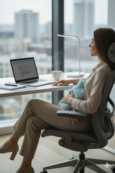 Genel Markalar 2L Sıcak Su Torbası – Peluş Yumuşak Kumaşlı Kılıf, Katlanabilir ve Güvenli mavi