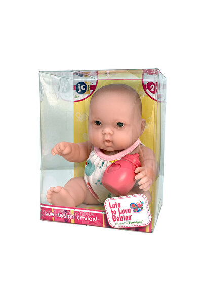 JC TOYS Baby doll with bottle 20 cm