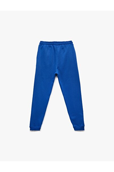 Koton Şardonlu Basic Jogger Lacivert Erkek Çocuk Eşofman Altı 6Wkb40048Tk