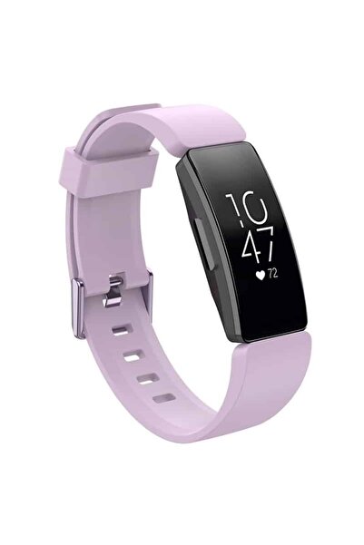 Edman Curea de brățară pentru Fitbit Inspire, mărimea S, violet deschis