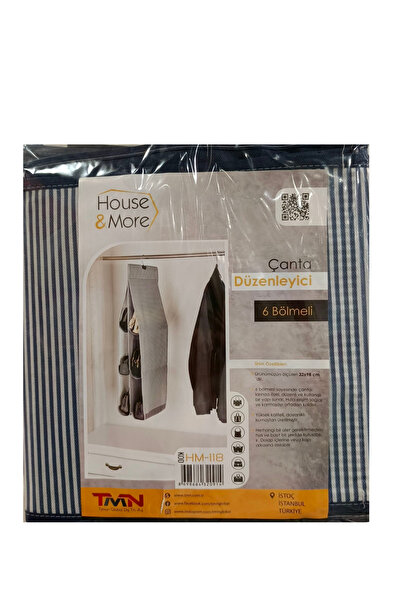 KMS HOME Organizator pentru geanta House&more cu 6 compartimente 32x98 cm.