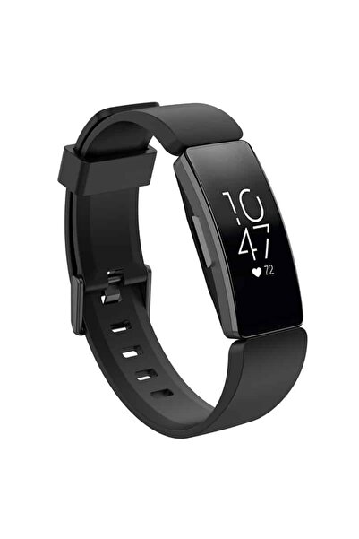 Edman Curea de brățară pentru Fitbit Inspire, mărimea S, neagră