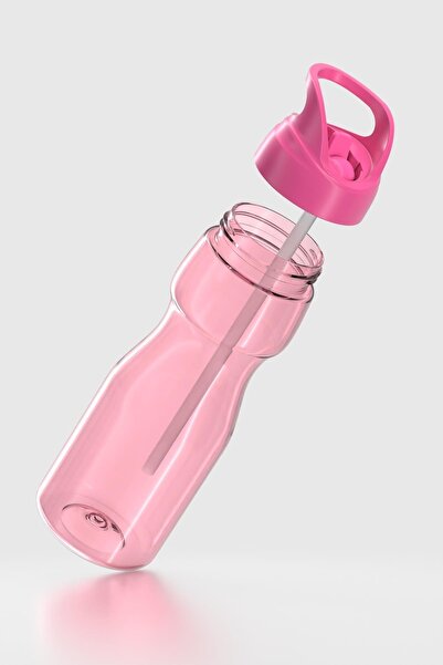 Renga Moly 730 ml Tritan Flask with Straw 912115 Fuchsia
