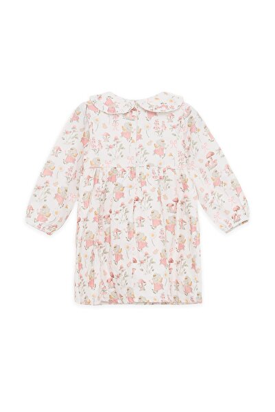 Layette BG Store Kız Bebek Desenli Elbise