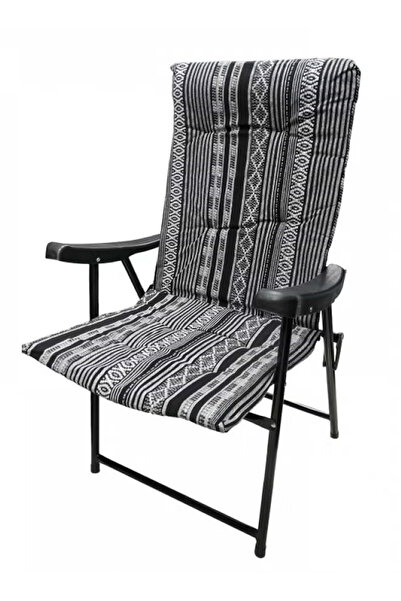 Cady One كرسي قابل للطي بذراعين اسفنج مبطن للتخييم والرحلات