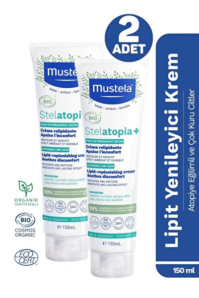 Mustela Stelatopia Cilt Bariyeri Yenileyici 150ML 2 Adet