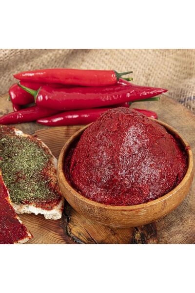 Efendioğlu EV YAPIMI ACI SALÇA 3 KG GÜN KURUSU