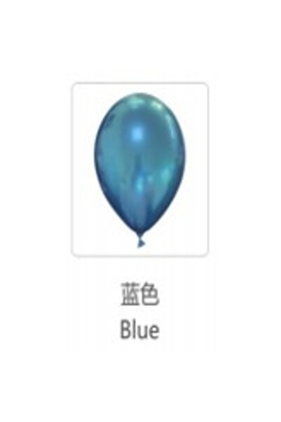 Flippy Σετ 12 μπαλονιών λάτεξ Cheome, 13 εκ., μπλε