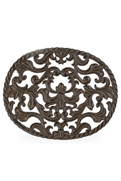 gg collection Acanthus Metal Trivet - Oval