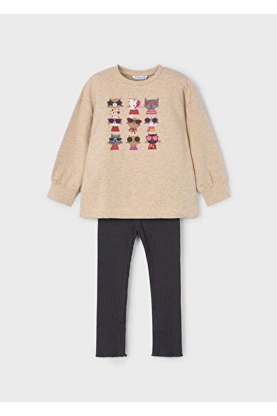 MAYORAL Kız Çocuk Tayt Sweatshirt Takım