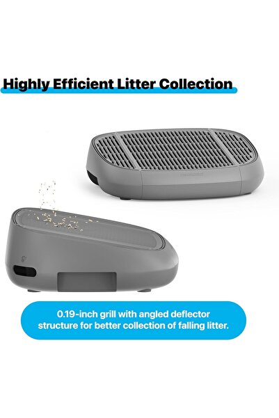 Neakasa Cat Pedal Step Stool with Filter Function, Easy Clean Cat Litter Ramp, Litter Trapper for M1