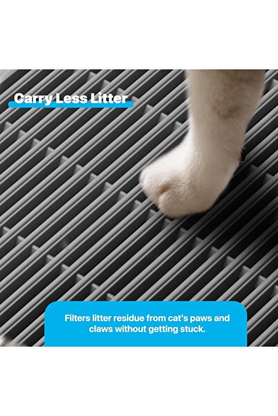 Neakasa Cat Pedal Step Stool with Filter Function, Easy Clean Cat Litter Ramp, Litter Trapper for M1