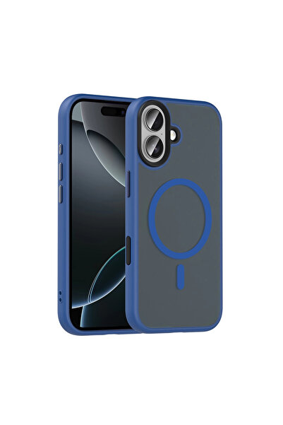 zore Apple iPhone 17 Uyumlu Kılıf Mat Arka Yüzey Wireless Şarj Özellikli Flet...