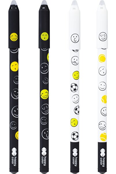 HAPPY COLOR Roller gel cu rescriere, 0.5 mm, gel albastru, Fun, diverse culori