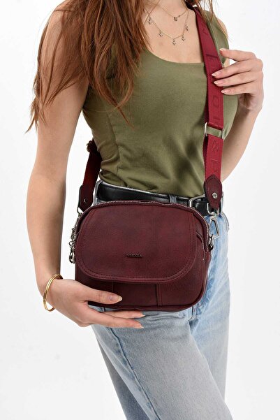 H&D COLLECTİON 4-секційна дуже практична сумка з довгими ременями через плече...