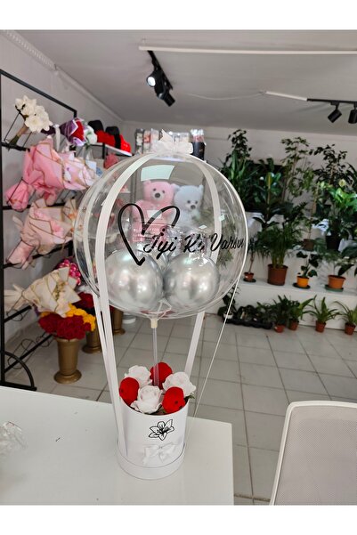 Mimoza Kişiye Özel Balon Kutusu - Hediye