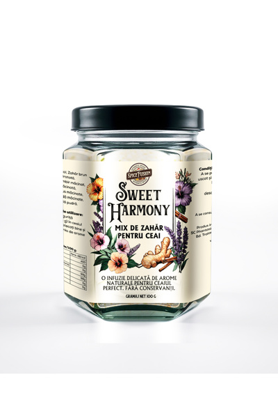 SpiceFusion Sweet Harmony – Mix de Zahăr pentru Ceai
