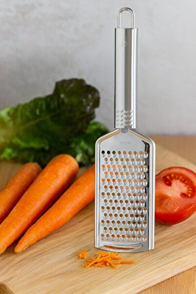 MEYA PİNE مبشرة يدوية من الفولاذ المقاوم للصدأ للليمون والجبن والثوم، مبشرة م...