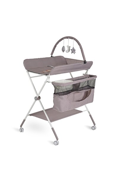 Moni Masa de infasat multifunctionala Kaskada, pliabila, reglabila pe inaltime, cu bara de jucarii