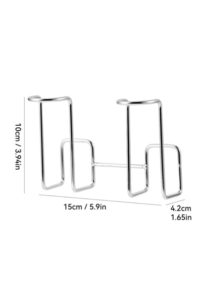 WORTHBUY Style B Wall Mounted Paper Cup Storage Rack For Water Dispenser Disposable Water Cup Holder