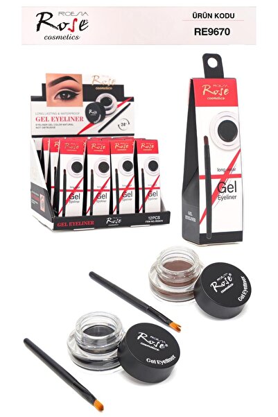 Torevan Design 2 Lİ JEL eyeliner siyah ve kahve