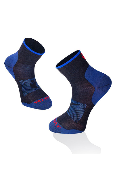 Try to Fly Șosete Turistice de Vară peste glezna Albastru închis