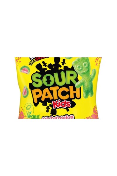 SOUR PATCH KİDS Pepene verde - Jeleu cu aromă de pepene verde 130g