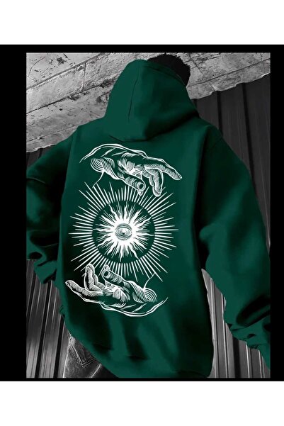 Erkek hoodie modern ve büyülü tasarım