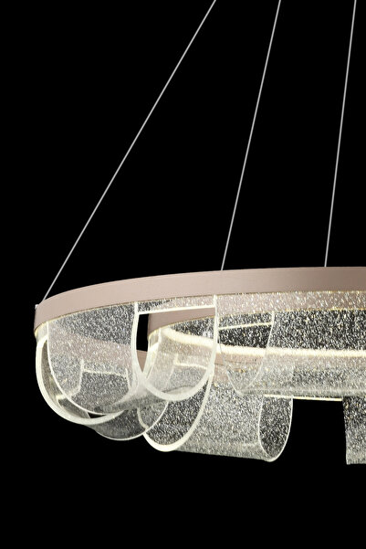 İstanbul Avize Casper Gold 3 Renk Gold 3 Renk Led Modern Ledli Avize
