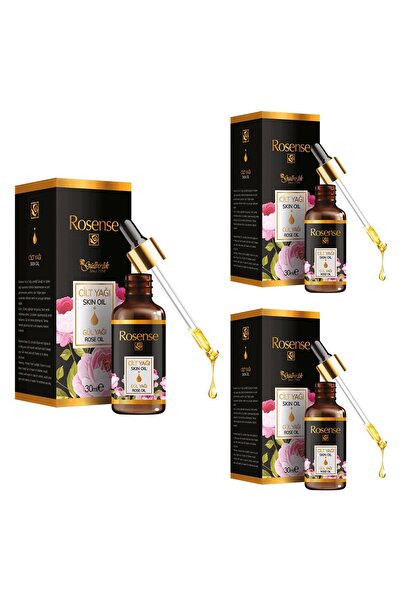 Rosense Skin Care Oil 30ml X 3 Pieces