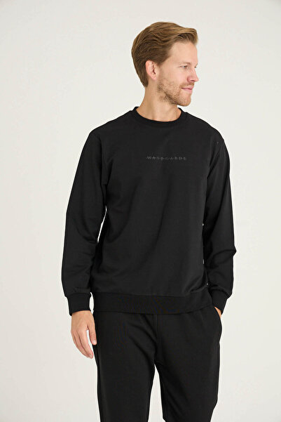 KLY Men's Plus Size O-Neck 95% Cotton Tracksuit Set Stylish Design