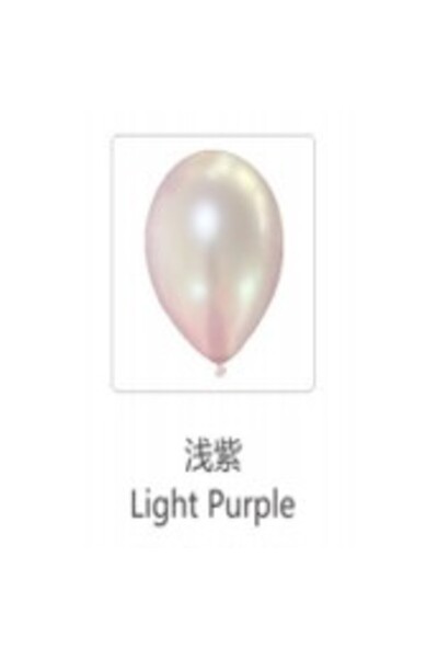 Flippy Set 12 Baloane Latex Cheome, 25 cm, Mov Deschis