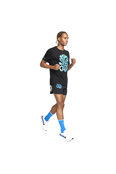 Nike Dri-Fit Energy Stride Erkek Siyah Koşu Şort FV9612-010