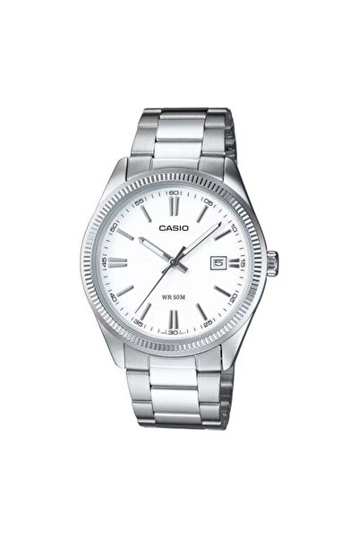 Casio Men's Stainless Steel Analog Watch MTP-1302D-7A1VDF - 44mm - Silver