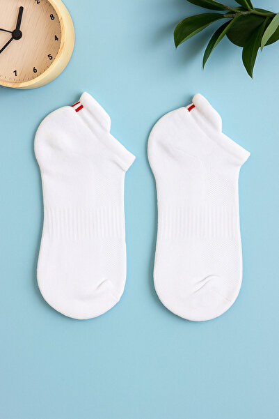 BONY SOCKS Pachet de 2 șosete pentru golf pentru bărbați, alb