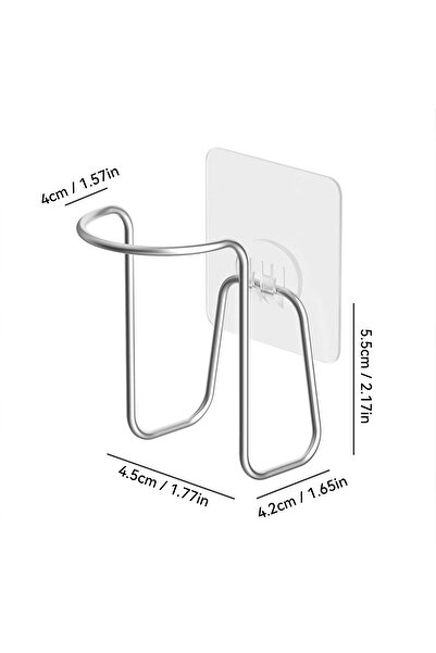 WORTHBUY Style A Wall Mounted Paper Cup Storage Rack For Water Dispenser Disposable Water Cup Holder