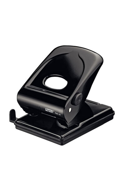 Rapid Perforator metalic FMC40, 40 de coli, cutie neagră