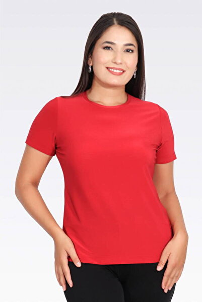 TOLGA SARAÇOĞLU BLUZĂ TRICOTATĂ DIN MATERIAL ELEGANT CU GULER ROTUND ȘI MÂNEC...