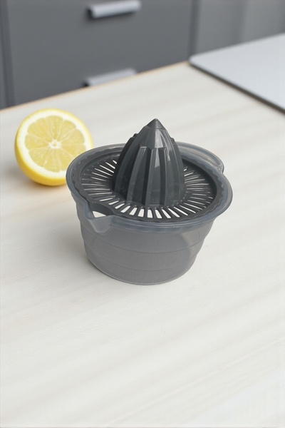 Dore Voir Citrus Juicer/ Lemon, Orange Juicer with 350 ml Chamber Hard Plastic Gray