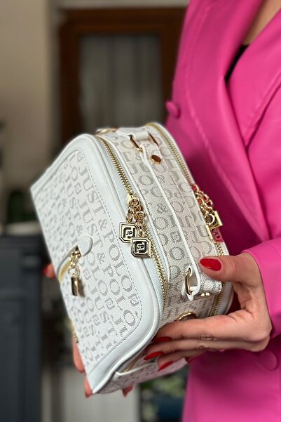 Just Polo Original Suitable for Daily Use Waterproof Women's Shoulder Bag 2057 White